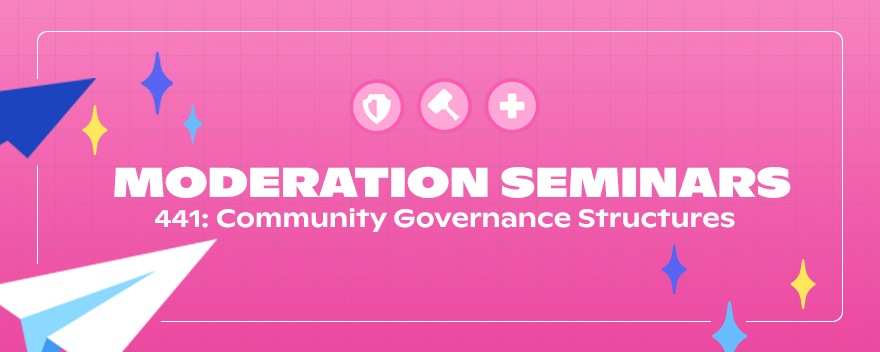 441: Community Governance Structures